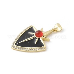 Pendentifs en œil de chat&nbsp;KK-P294-41G-01