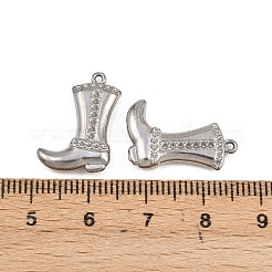 Подвеска из нержавеющей стали 304 со стразами&nbsp;STAS-B167-19P