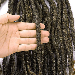 Lockige Faux Locs häkeln Haare&nbsp;LS-OHAR-G005-12C