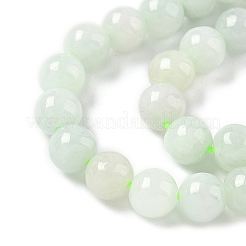 Натуральные бусины из мьянманского жадеита&nbsp;G-M454-A01-6mm