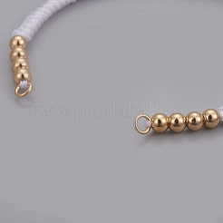 Fabrication de bracelets de perles tressées en nylon&nbsp;BJEW-F360-F19