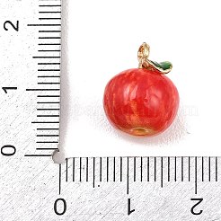 Эмалевые подвески из фруктового сплава&nbsp;LS-ENAM-P264-02C-G01