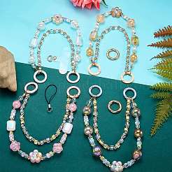 1 sangle mobile en perles acryliques&nbsp;AJEW-SZ0002-82C