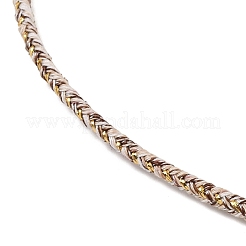 Fabricación de collares con cordón de algodón y nailon redondo de 2.5 mm&nbsp;NJEW-C106-01RG-09