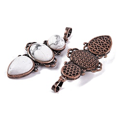 Природные подвески Говлит&nbsp;G-Q158-04-12