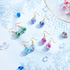Kit de fabrication de boucles d'oreilles pendantes sur le thème de l'océan&nbsp;DIY-SC0017-81A