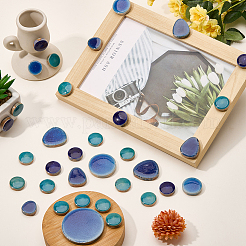 200г 4-х видов фарфоровой мозаичной плитки&nbsp;PORC-SP0001-14