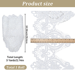 3 Yards Spitzenbesatz aus Polyestergarn&nbsp;OCOR-GF0005-68