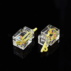 Подвески из смолы с имитацией напитка&nbsp;CRES-S359-32N