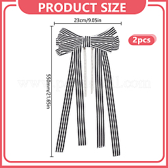 2 pezzo di accessori ornamentali in poliestere&nbsp;AJEW-HY00023