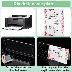 Именная пластиковая настольная подставка&nbsp;ODIS-WH0070-86C