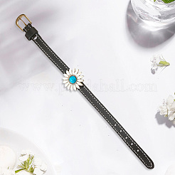 Lederband Kordel Armband & Armreif&nbsp;BJEW-CL0001-44A