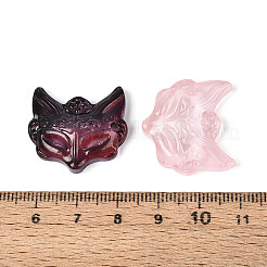 Подвески-соединители из окрашенного и нагретого стекла&nbsp;GLAA-N053-02