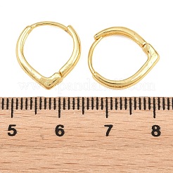 Ohrringe aus Messing&nbsp;EJEW-K249-12G