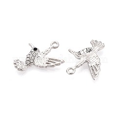 Подвески из сплава и хрусталя со стразами&nbsp;PALLOY-T095-09P