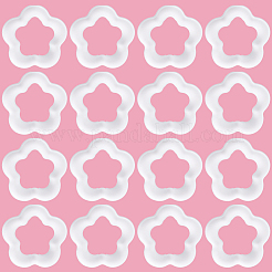 100 шт. Непрозрачные акриловые бусины&nbsp;MACR-SC0002-25