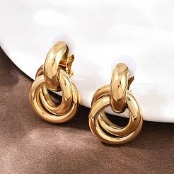 Серьги-гвоздики из нержавеющей стали 304&nbsp;EJEW-I320-15G