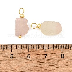Ciondoli in quarzo rosa del Madagascar grezzo e naturale&nbsp;PALLOY-JF06009