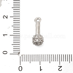 Латунные подвески с микропаве из кубического циркония&nbsp;LS-KK-I380-04P