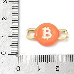 Verbindungsanhänger aus Messing und Emaille&nbsp;KK-CBA4231-01A-G