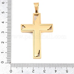 Ciondoli in strass in acciaio inossidabile 304&nbsp;STAS-B137-06G