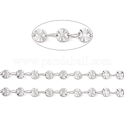 Chaînes à maillons ronds plats en acier inoxydable 304 anti-ternissement&nbsp;CHS-A008-01P-C