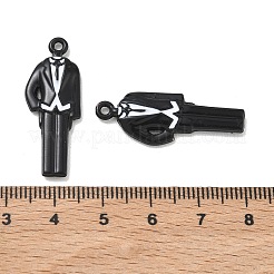 Sprühfarbe Legierung Anhänger&nbsp;ENAM-K076-37A