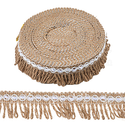 Отделка льняным кружевом&nbsp;OCOR-WH20003-76B