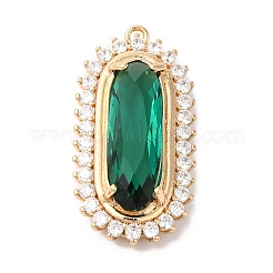 Латунь с подвесками из стекла k9 и стразами&nbsp;KK-Q770-06G