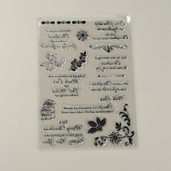 Timbres transparents sur le thème de noël tpr&nbsp;DIY-SZC0003-25