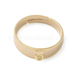 Регулируемые латунные кольца для подвесного кулона&nbsp;KK-K414-07G