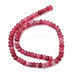 Chapelets de perles de jade blanche naturelle&nbsp;X-G-E507-01-13