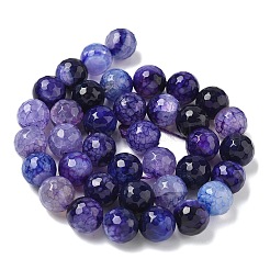 Chapelets de perles d'agate naturelle&nbsp;G-M437-C01-01U