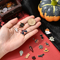 Подвески из сплава с эмалью на тему Хэллоуина&nbsp;FIND-SP0004-37