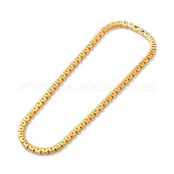 Collier de tennis en zircone cubique transparente&nbsp;NJEW-E038-10B-G
