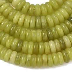Тайвань природного нефрита бисер нитей&nbsp;G-G329-A07-3x8mm