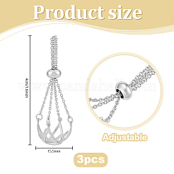3 pendentif décoratif en forme de cage ronde creuse en laiton&nbsp;KK-PH0014-68P
