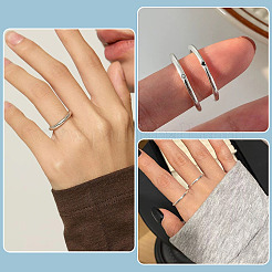 Alambre de metal plateado fino de 10 cm de media caña&nbsp;STER-TA0001-58B