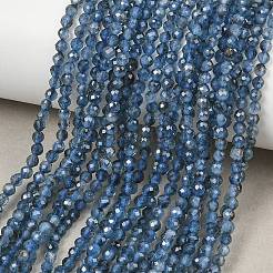 Brins de perles d'aigue-marine bleu diable naturel&nbsp;GG-CBAF158-D01-07