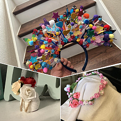 144шт бумажный искусственный цветок розы&nbsp;DIY-SP0005-95A