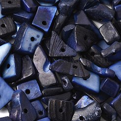 Крашеные натуральные пресноводные ракушки&nbsp;X-SHEL-O001-12C