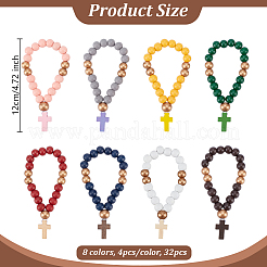 Украшение подвески из круглых бусин&nbsp;HJEW-OC00023