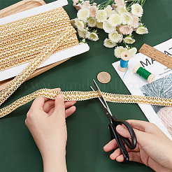 Отделка бахромой из полиэстера&nbsp;OCOR-WH0085-02A