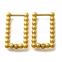 Серьги-кольца из нержавеющей стали 304 для женщин&nbsp;EJEW-M068-08A-G