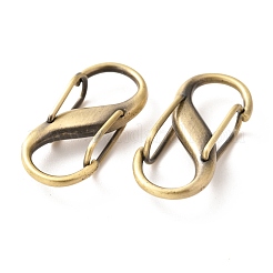 Accessori per chiusure regolabili per borse fai da te in lega di zinco&nbsp;PALLOY-A068-06BAB