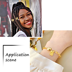 100шт 10 стиля уф-покрытие акриловые европейские бусины&nbsp;PACR-FW0001-01