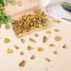 Тибетский стиль сплава шарик крышка&nbsp;PALLOY-TA0001-53