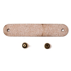 Etichette in pelle pu&nbsp;DIY-WH0321-19B