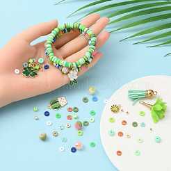 Набор для изготовления браслета на весеннюю тематику своими руками&nbsp;DIY-YW0005-38