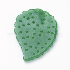 Pendentif en jade naturel&nbsp;G-E418-84